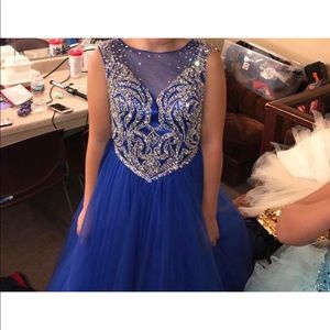 Pageant gown